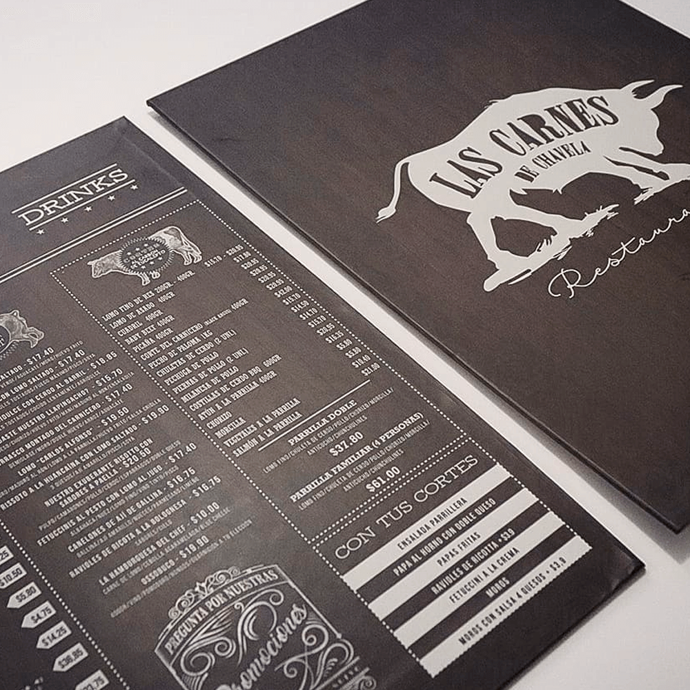 menus individuales